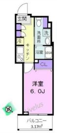 ベル代々木公園 3階 間取り図