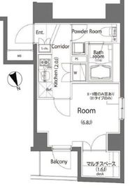 シーフォルム神田 9階 間取り図