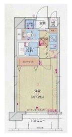 パレステュディオ赤坂 603 間取り図