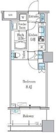 パークキューブ亀戸 910 間取り図