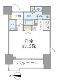 ヒューマンハイム新御徒町 403 間取り図