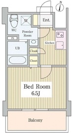 エスパローマ目白 1303 間取り図