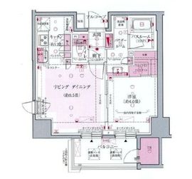 エクセレントシティ錦糸町 3階 間取り図