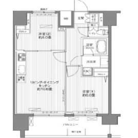 センテニアル王子神谷 9階 間取り図