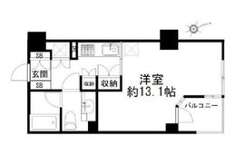 朝日上野マンション 14階 間取り図