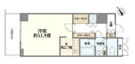 ライトコート四谷 4階 間取り図