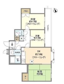 アルス荻窪2 2階 間取り図