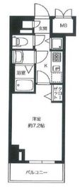 グランド・ガーラ銀座 14階 間取り図