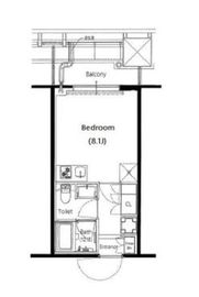 シティタワー大井町 6階 間取り図