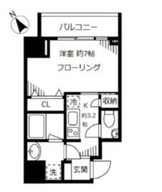 ファインクレスト護国寺 304 間取り図