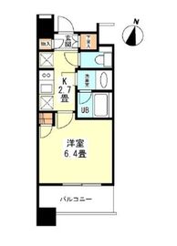 タワービューレジデンス吾妻橋 502 間取り図