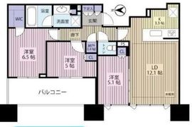 シティタワー武蔵小杉 14階 間取り図