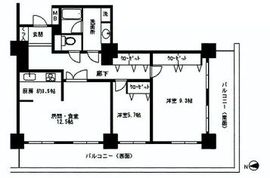 アイタウン・レピア 13階 間取り図