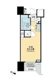 マイキャッスル渋谷JP 4階 間取り図