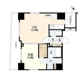 アジールコフレ三軒茶屋 3階 間取り図