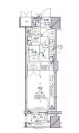 パレステュディオ新宿御苑 2階 間取り図