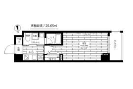 ステージグランデ神楽坂 4階 間取り図