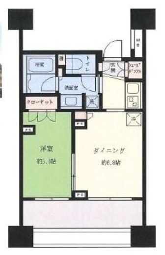 クレヴィア新大塚 3階 間取り図