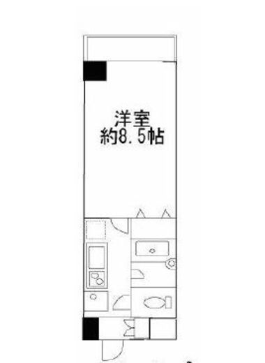 ヒューリックレジデンス参宮橋 321 間取り図