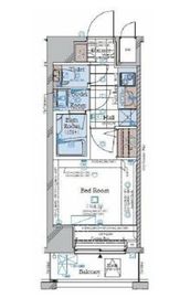 コンシェリア南麻布 ＜ＴＯＫＹＯ ＰＲＥＭＩＵＭ＞ 6階 間取り図