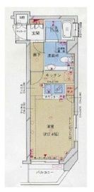 パレステュディオ赤坂 306 間取り図