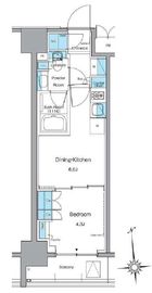 ルフォンプログレ上野稲荷町 902 間取り図