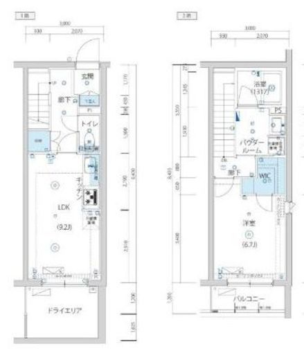アルテシモブロス 104 間取り図