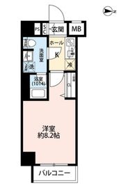 プレール・ドゥーク本所吾妻橋Ⅴ 5階 間取り図