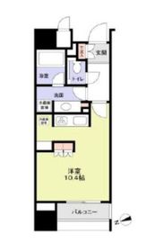 ザ・ミッドハウス新宿御苑 3階 間取り図