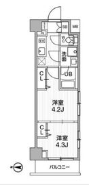 SYFORME西小山 (シーフォルム西小山) 1階 間取り図