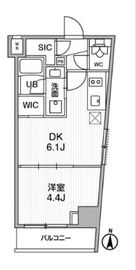 SYFORME西小山 (シーフォルム西小山) 2階 間取り図