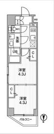 SYFORME西小山 (シーフォルム西小山) 2階 間取り図