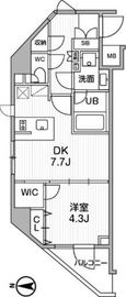 SYFORME西小山 (シーフォルム西小山) 3階 間取り図