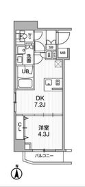 SYFORME西小山 (シーフォルム西小山) 3階 間取り図