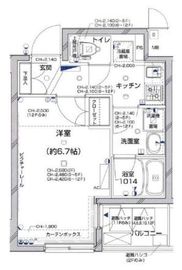グラーサ銀座イースト 7階 間取り図