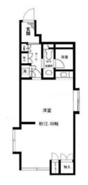 原宿東急アパートメント 501 間取り図