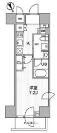 ステージファースト浅草橋Ⅱ 6階 間取り図