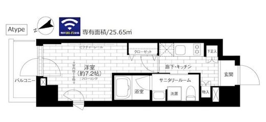 ステージファースト浅草橋Ⅱ 10階 間取り図