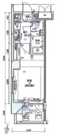 ガリシア九段下ライズ 4階 間取り図