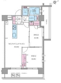 クレヴィアリグゼ世田谷松陰神社前 803 間取り図