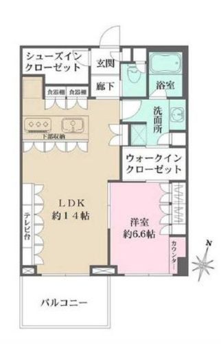 スタイルハウス目黒緑が丘 1階 間取り図