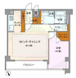 サンクタス四谷・曙橋ルーセンシティ 3階 間取り図