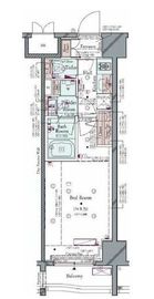 コンシェリア新橋TOKYOPREMIUM 12階 間取り図