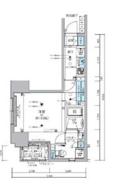 メインステージ信濃町 6階 間取り図