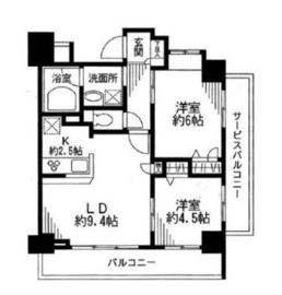 ドゥーエ東十条 905 間取り図