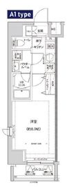 ガレリアレジデンス南千住 601 間取り図