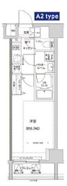 ガレリアレジデンス南千住 802 間取り図