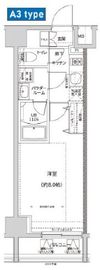 ガレリアレジデンス南千住 203 間取り図