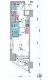 ジェノヴィア新宿御苑グリーンヴェール 4階 間取り図