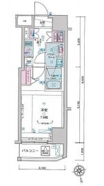 ジェノヴィア新宿御苑グリーンヴェール 14階 間取り図